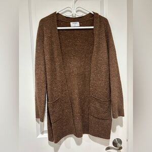 Old Navy Brown Cardigan Small - has pilling